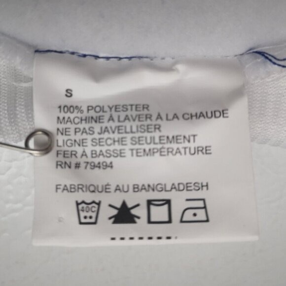 Bud Light Ladies Size Small White Fleece Lined Straight Fit Sweatshirt - Picture 5 of 7